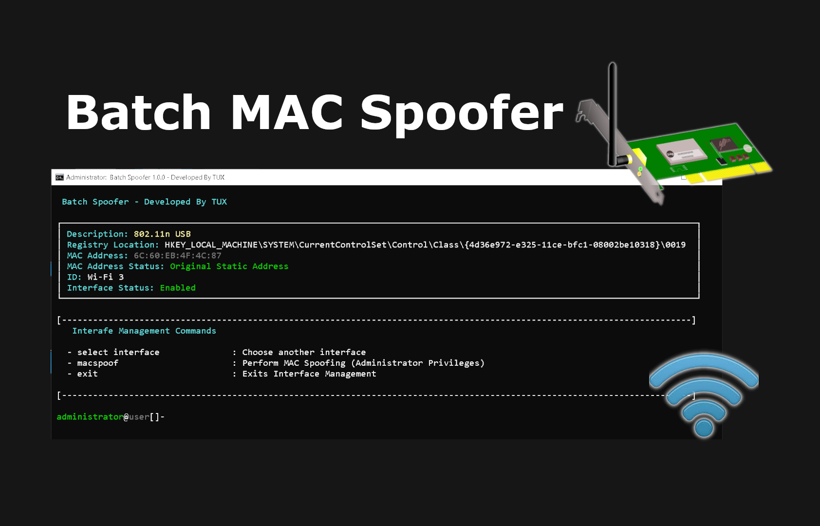 automatic mac spoofer tool for ios